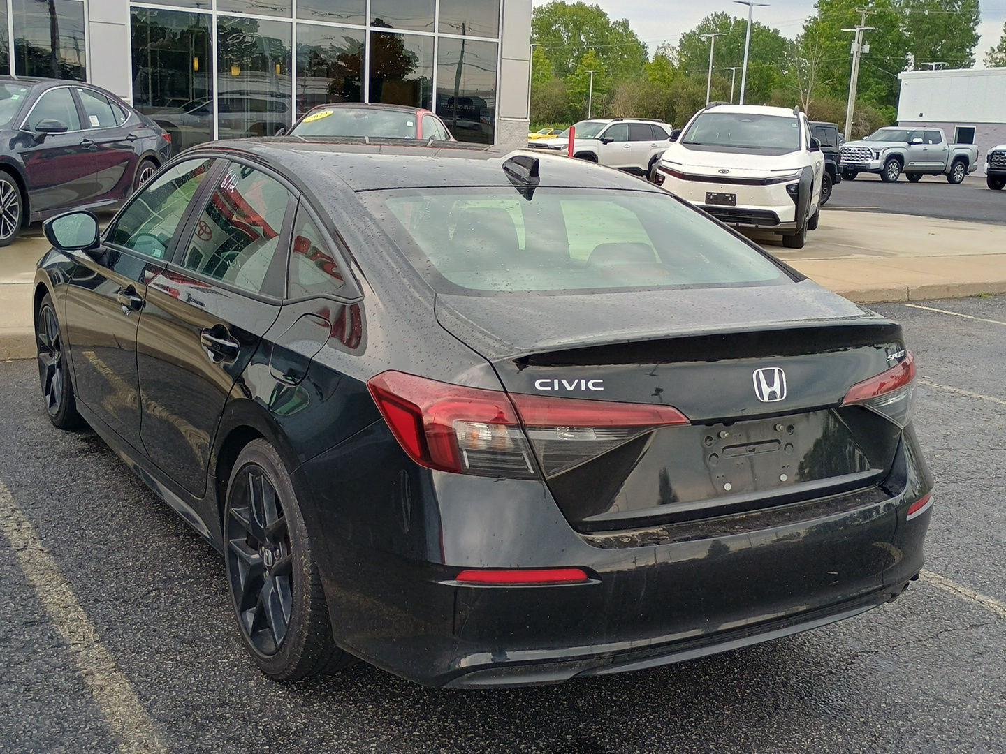 Used 2025 Crystal Black Pearl Honda Sport image 3