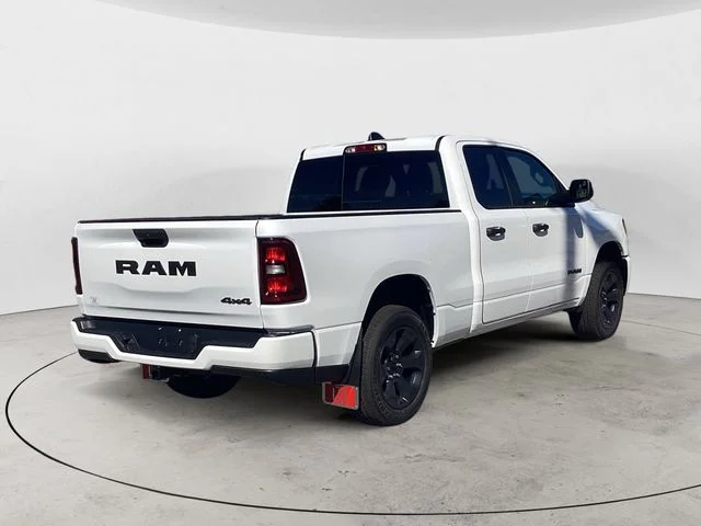 New 2026 Bright White Clearcoat Ram EXPRESS QUAD CAB 4X4 6