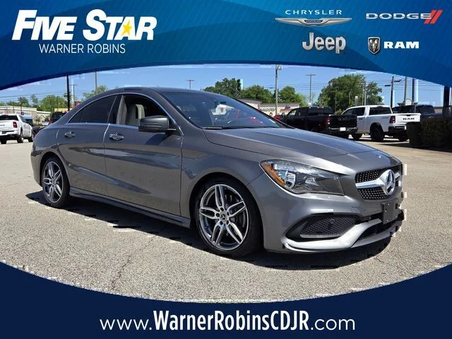 Used 2018 Gray Mercedes-Benz CLA 250 image 1