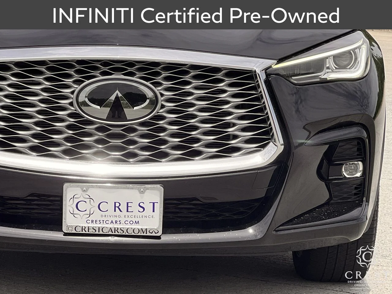 Certified Used 2023 Black Obsidian INFINITI LUXE image 10