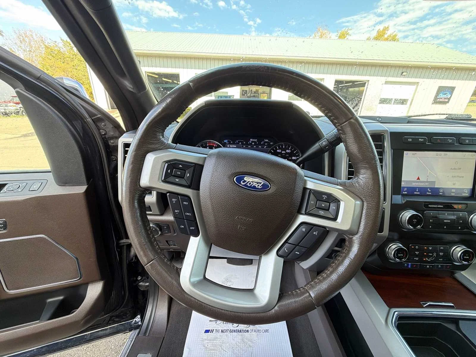 Used 2021 Antimatter Blue Metallic Ford King Ranch image 11