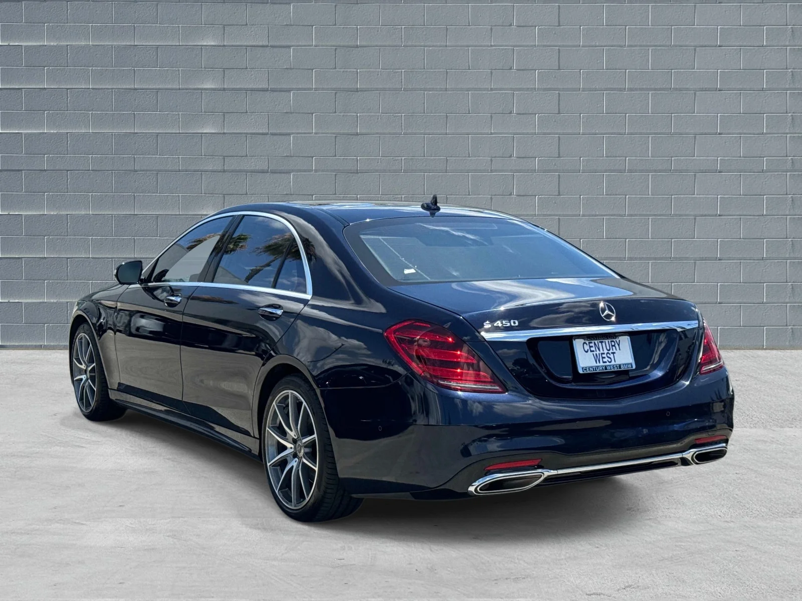 Used 2018 Anthracite Blue Metallic Mercedes-Benz S 450 Sedan image 3