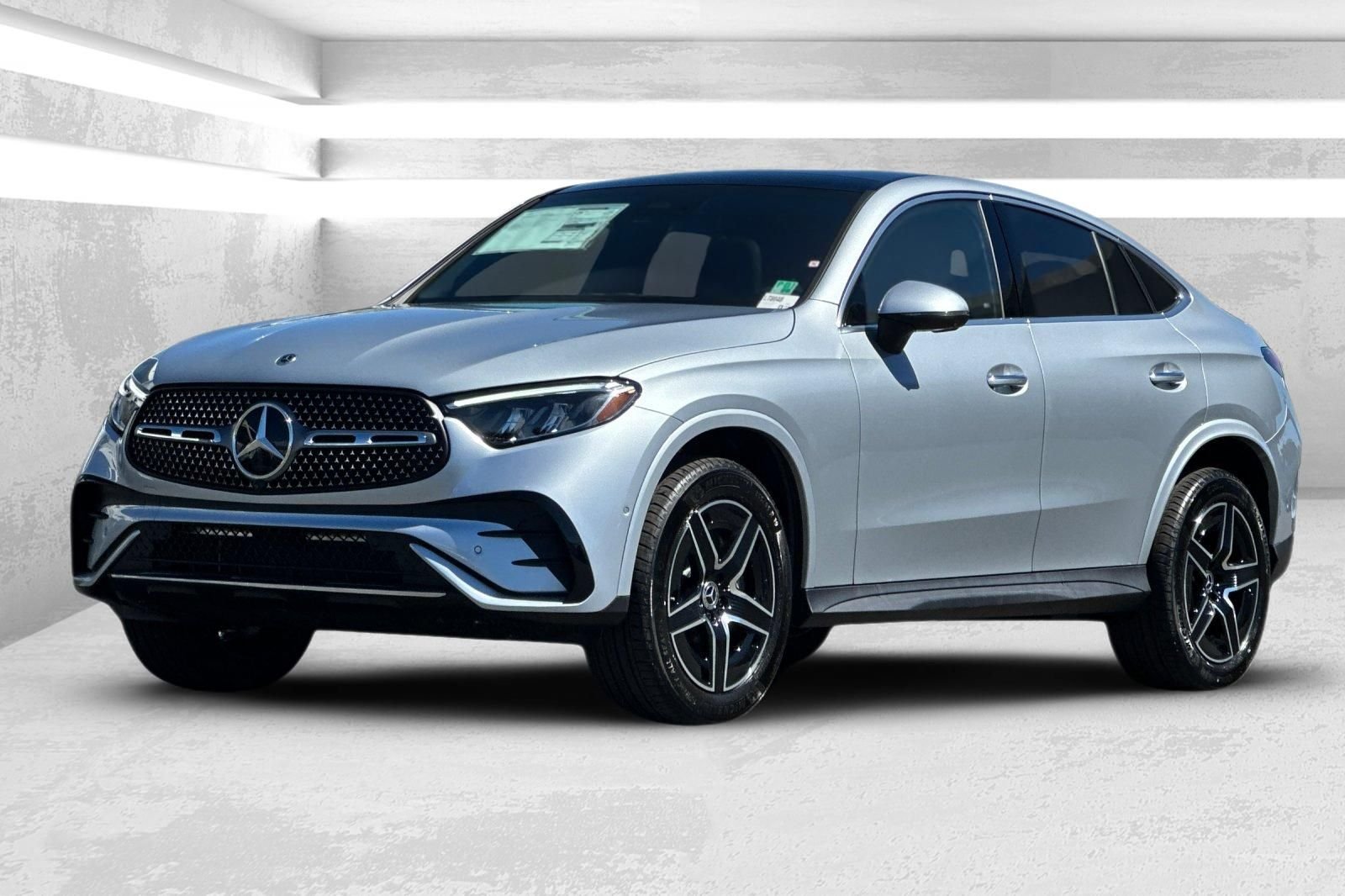New 2026 Silver Mercedes-Benz GLC 300 Coupe image 8