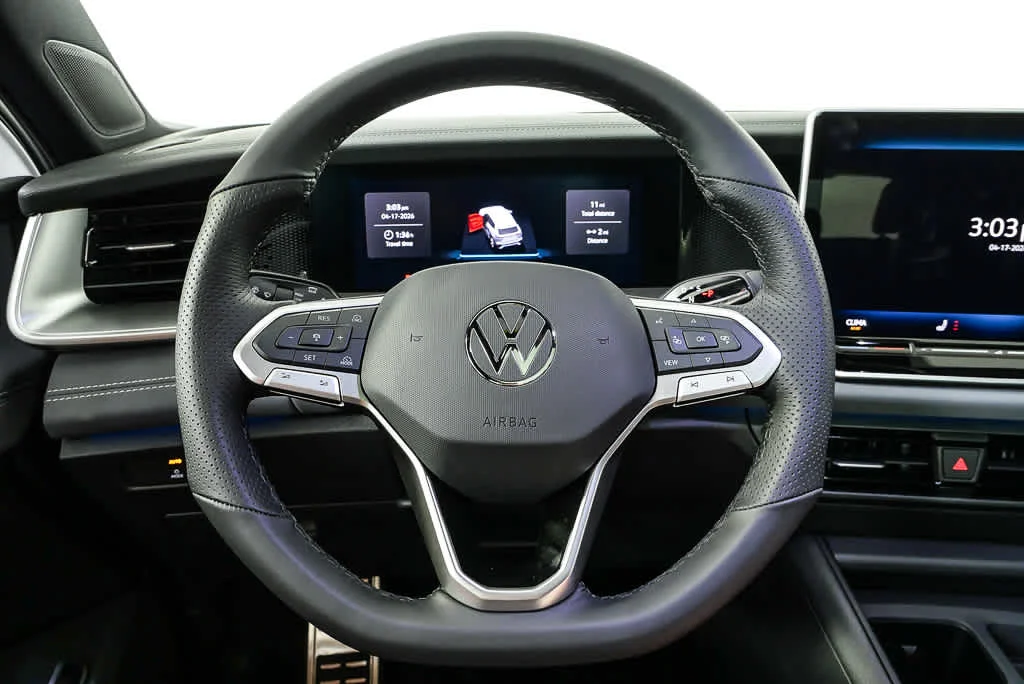 New 2026 Opal White Pearl Volkswagen SE R-Line Black image 9
