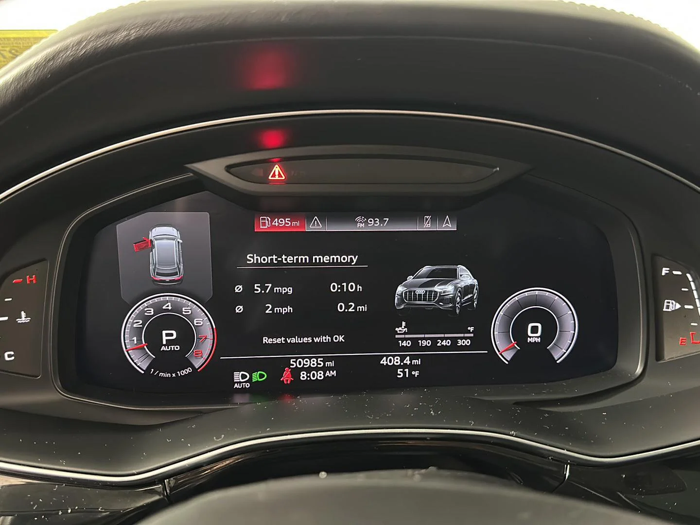 Used 2019 Daytona Gray Pearl Effect Audi Prestige image 15