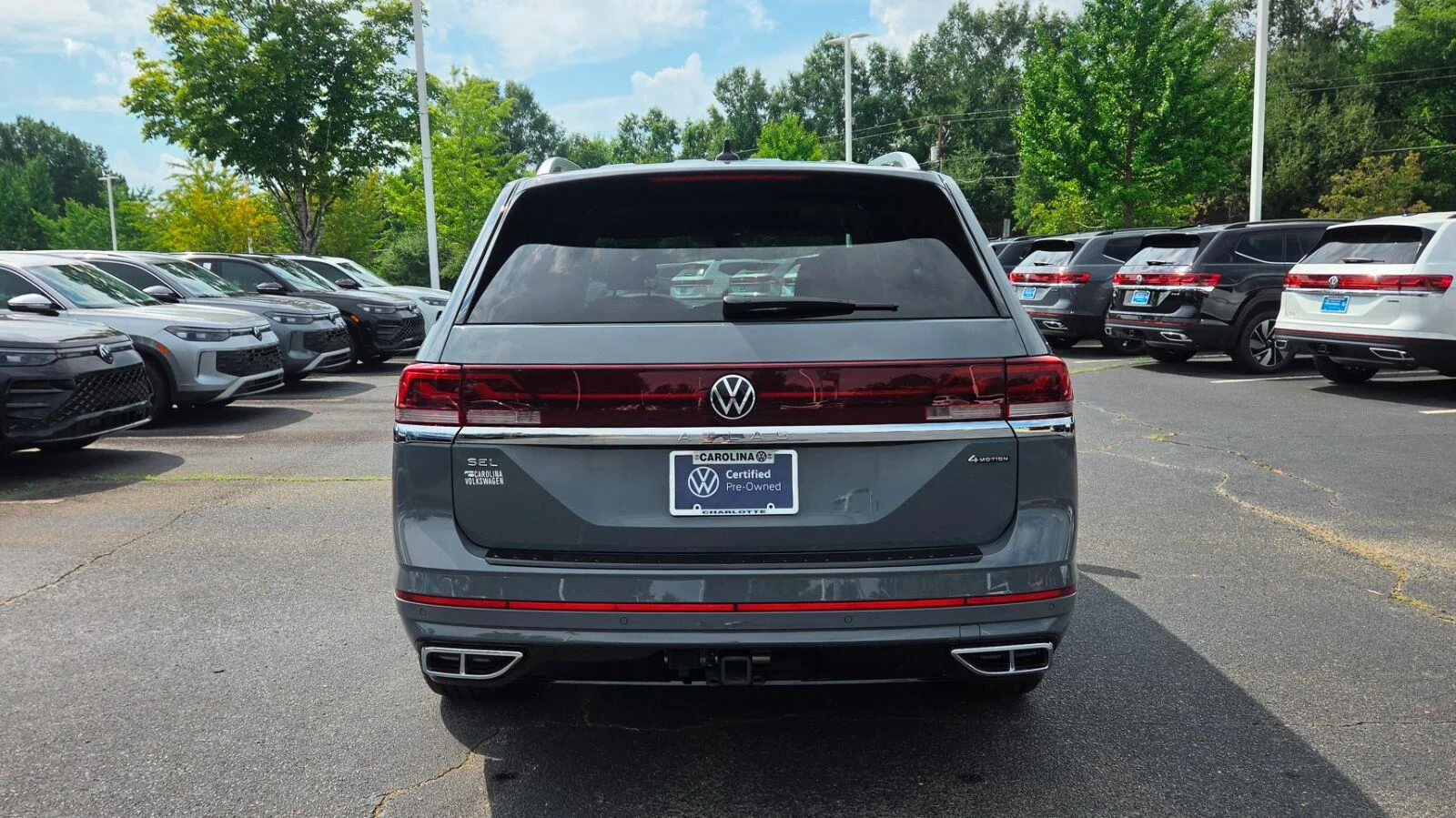 Certified Used 2025 Pure Gray Volkswagen 2.0T SEL Premium R-Line image 5