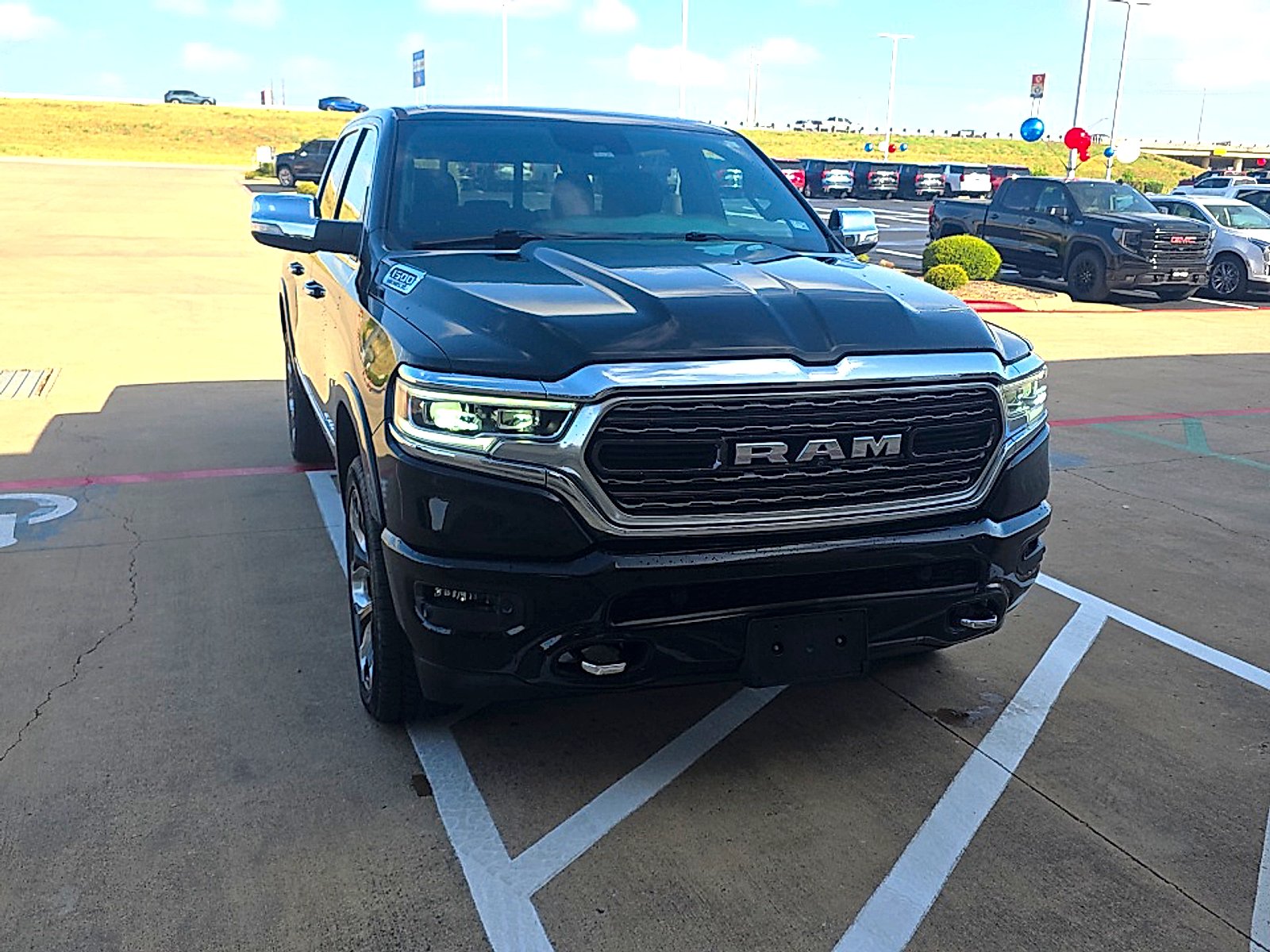 Used 2019 Diamond Black Crystal Pearlcoat Ram Limited Crew Cab 4x2 5