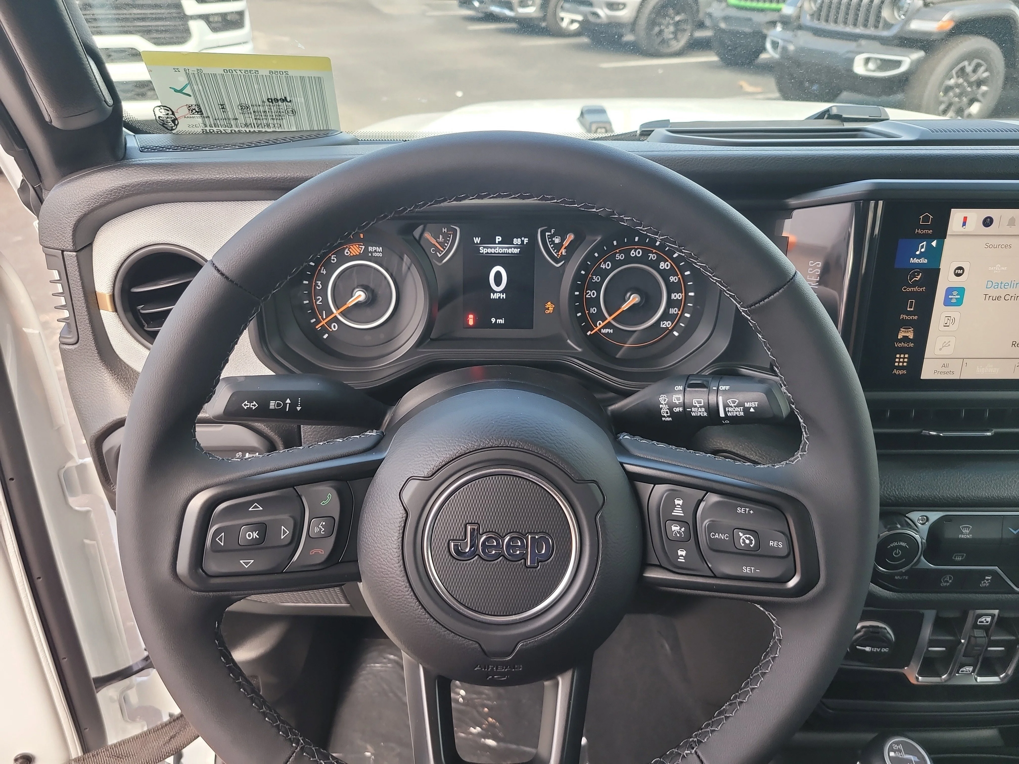 New 2026 Bright White Clearcoat Jeep Sport S image 19