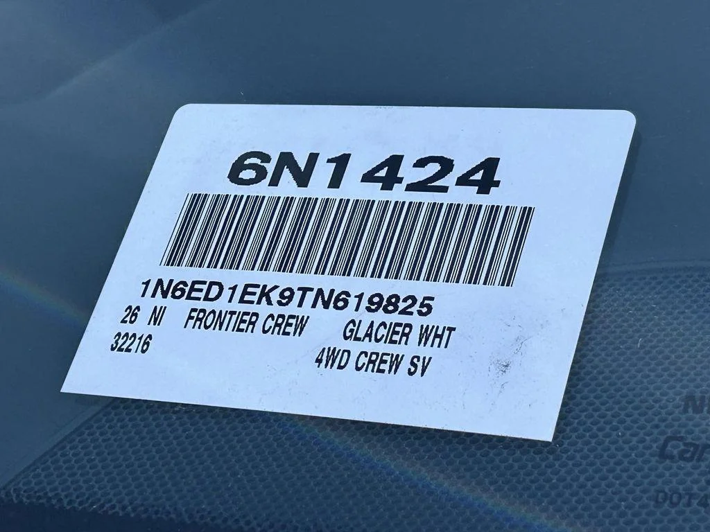 New 2026 Glacier White Nissan SV image 22