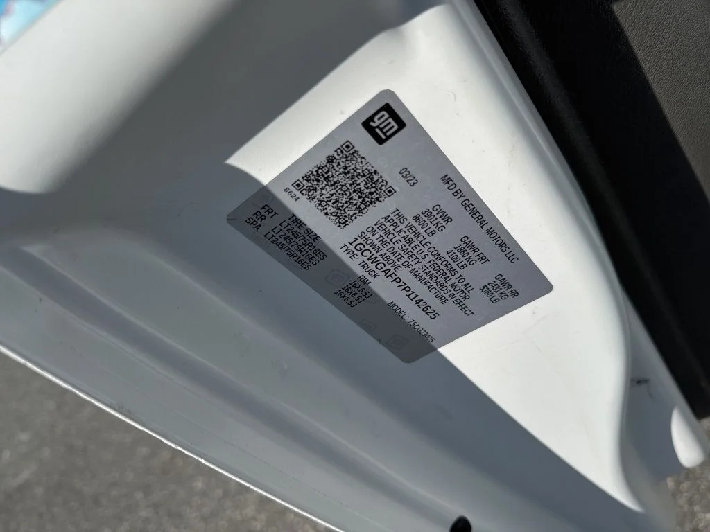 Used 2023 White Chevrolet Work Van image 27