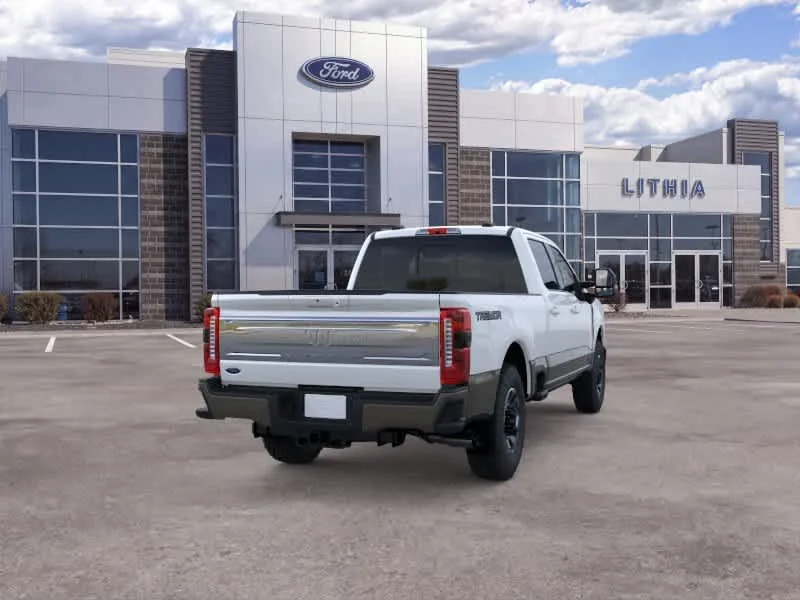 New 2026 Star White Metallic Tri-Coat Ford F-250® King Ranch® image 8