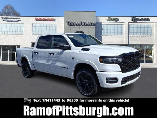 New 2026 Bright White Clear-Coat Exterior Paint RAM Big Horn/Lone Star image 1