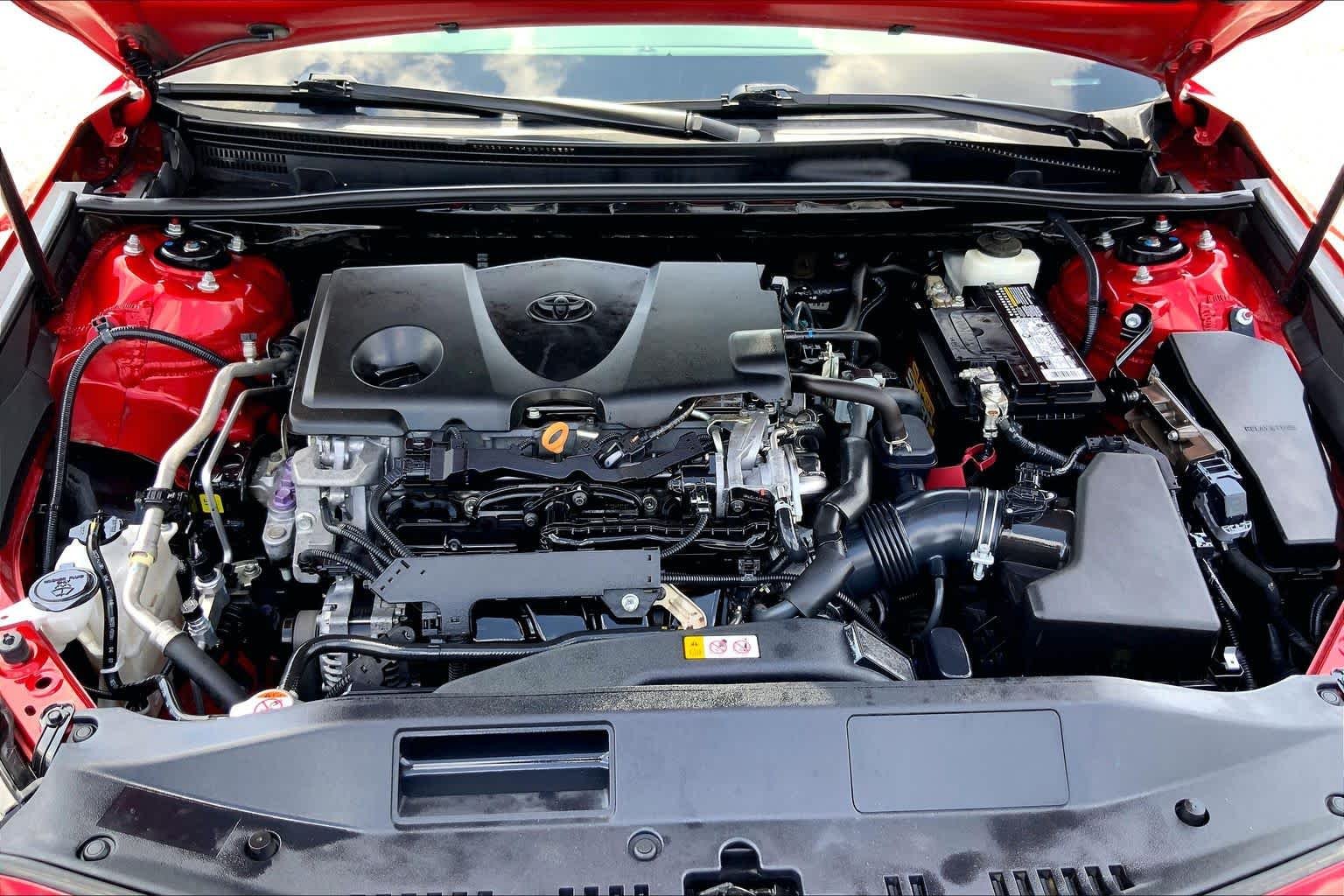 Used 2019 Supersonic Red Toyota XSE image 31