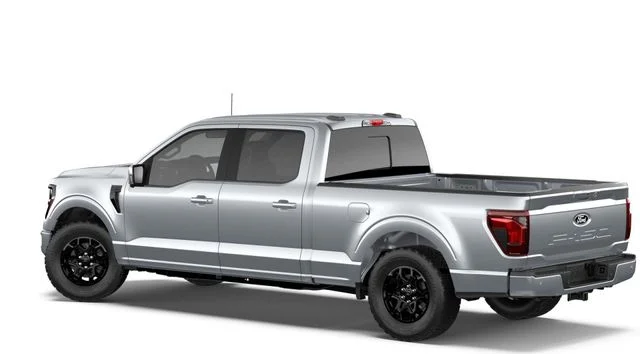 New 2026 Iconic Silver Metallic Ford XLT image 2
