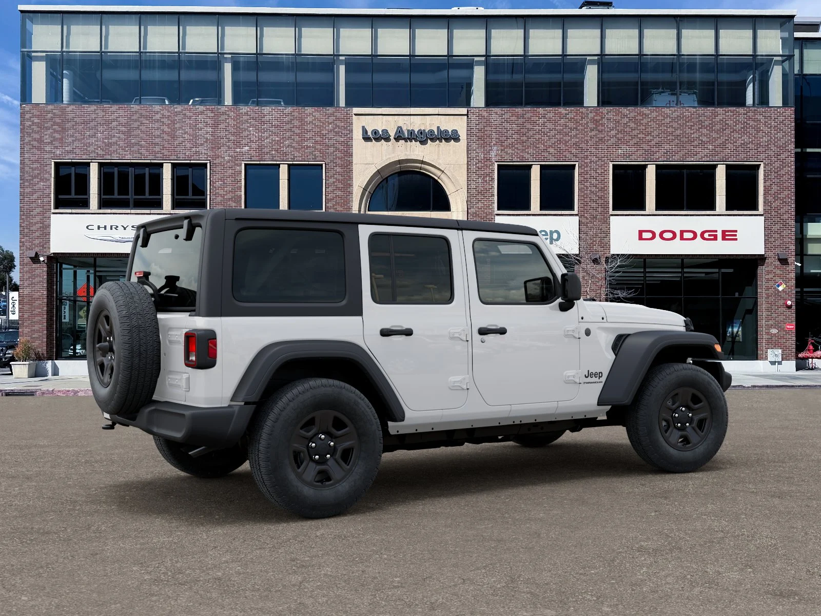 New 2026 Bright White Clearcoat Jeep Sport image 30