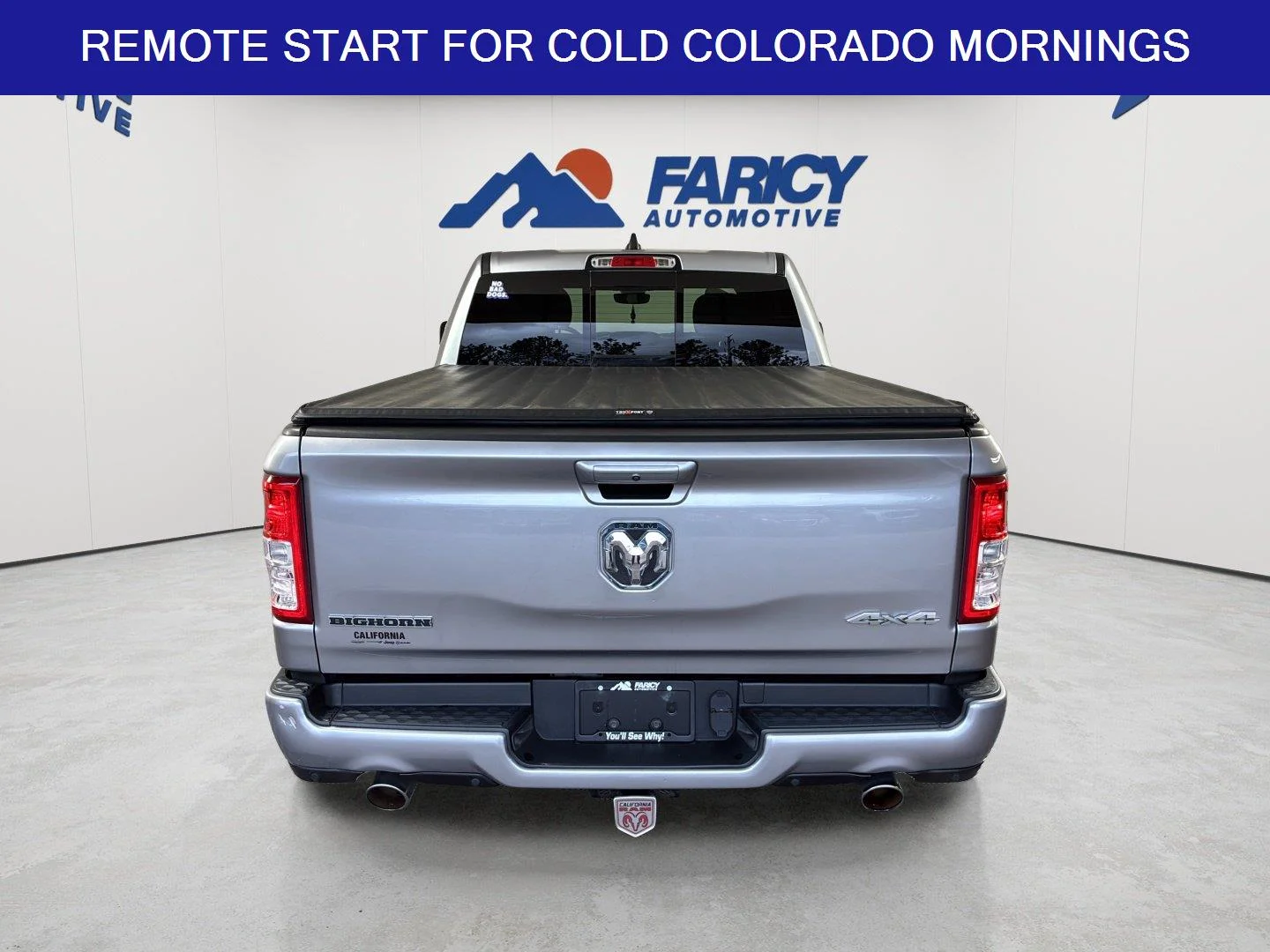 Used 2021 Billet Silver Metallic Clearcoat Ram Big Horn image 6