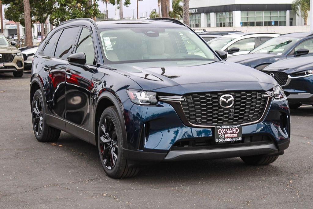 New 2026 Deep Crystal Blue Mica Mazda 3.3 Turbo Premium Sport AWD image 3
