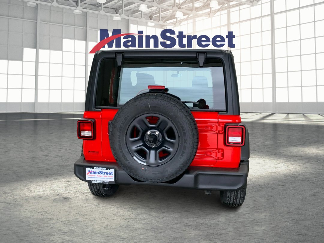 New 2026 Firecracker Red Clear-Coat Exterior Paint Jeep Sport image 4