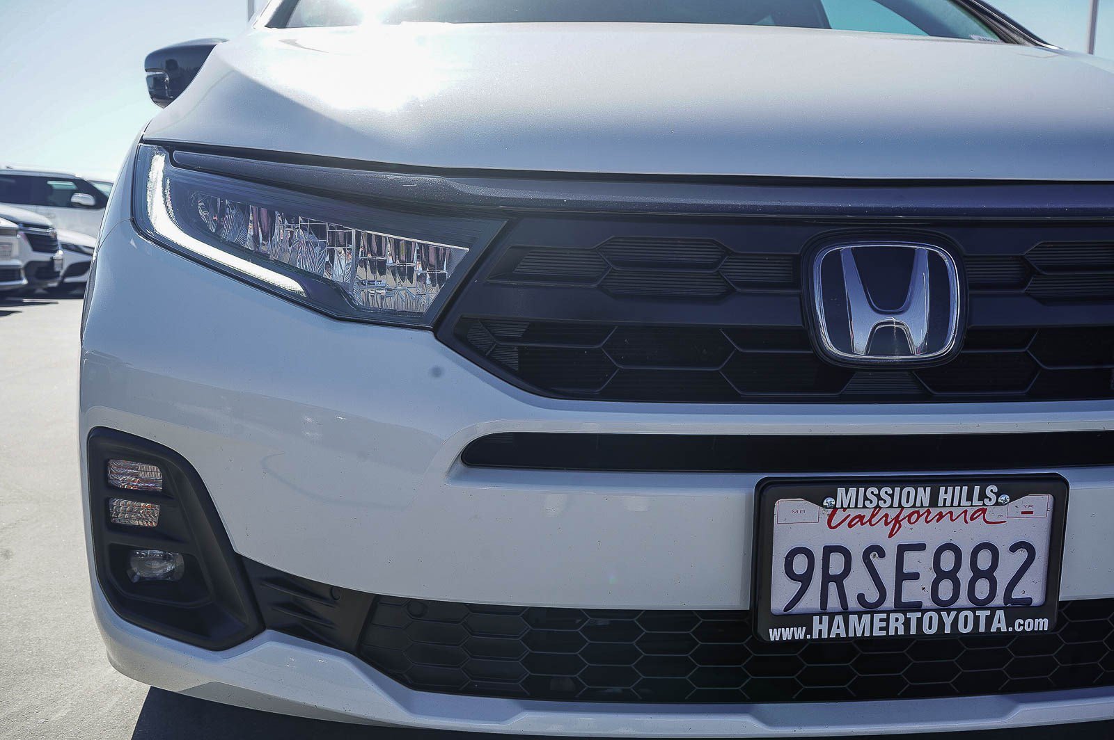 Used 2025 Platinum White Pearl Honda Sport-L image 12