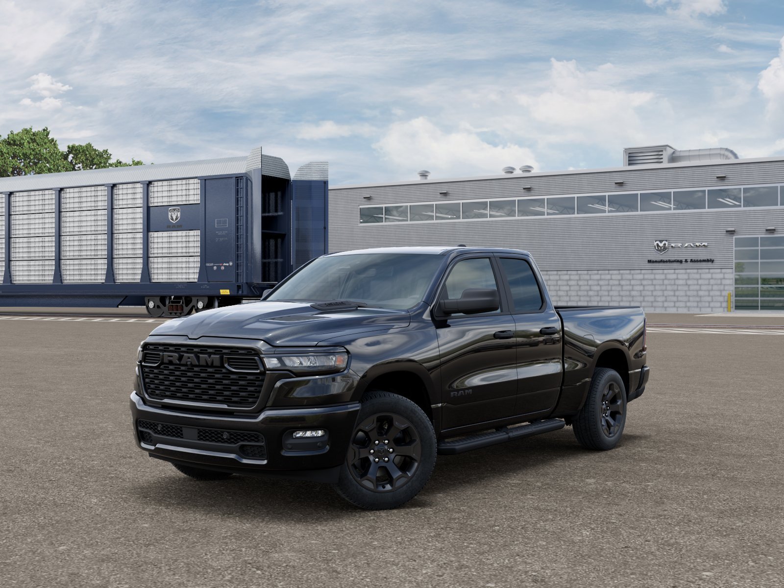 New 2026 Diamond Black Crystal Pearl-Coat Exterior Paint RAM Express image 28