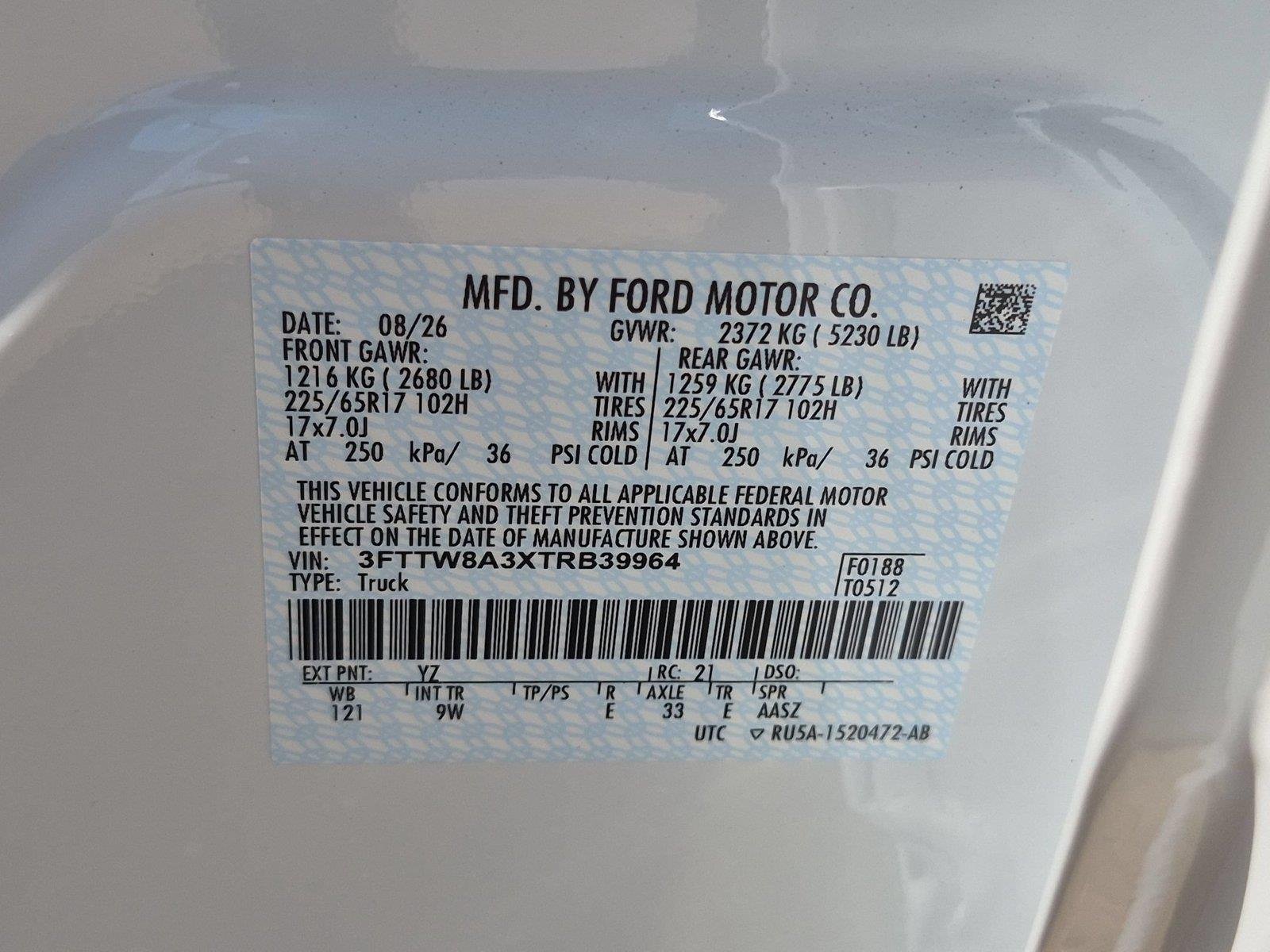 New 2026 Oxford White Ford XL image 34