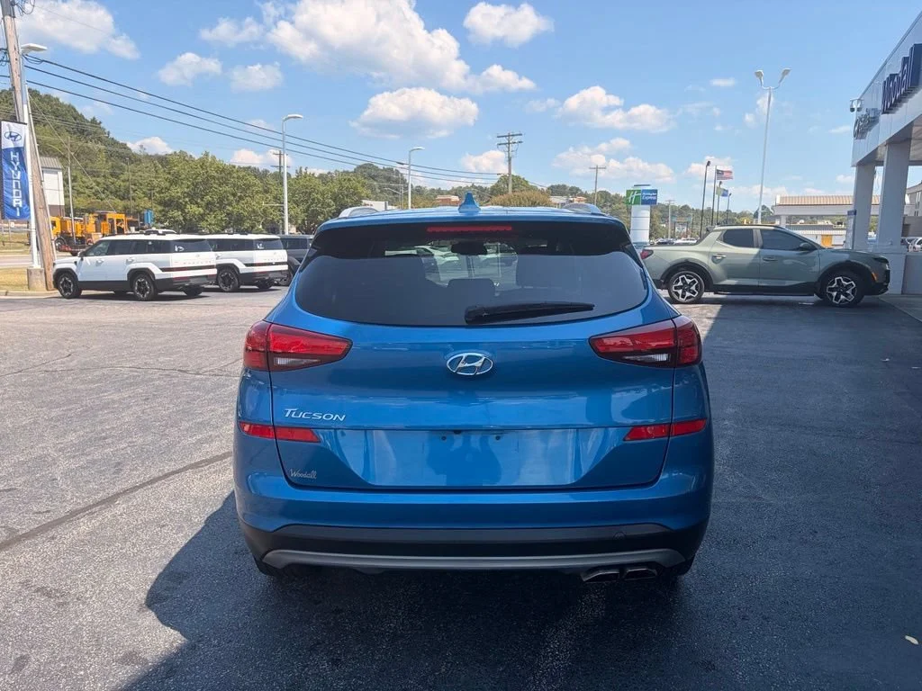 Used 2021 Aqua Blue Hyundai SEL image 7