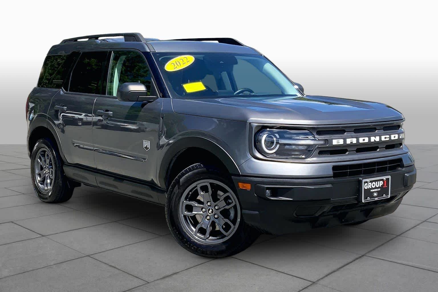 Certified Pre-Owned 2022 Ford Bronco Sport Big Bend