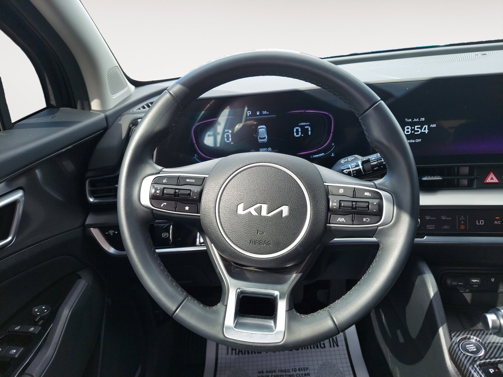 Used 2025 Ebony Black Kia EX image 13