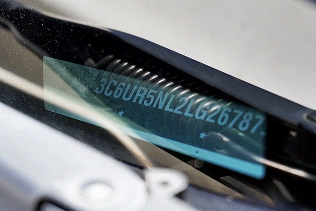 Used 2020 White Ram Laramie Night Edition image 40