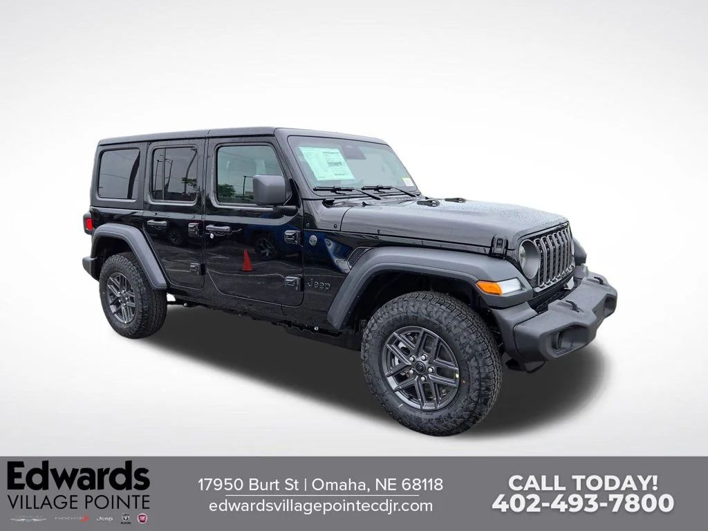 New 2026 Black Clear-Coat Exterior Paint Jeep Sport S image 1