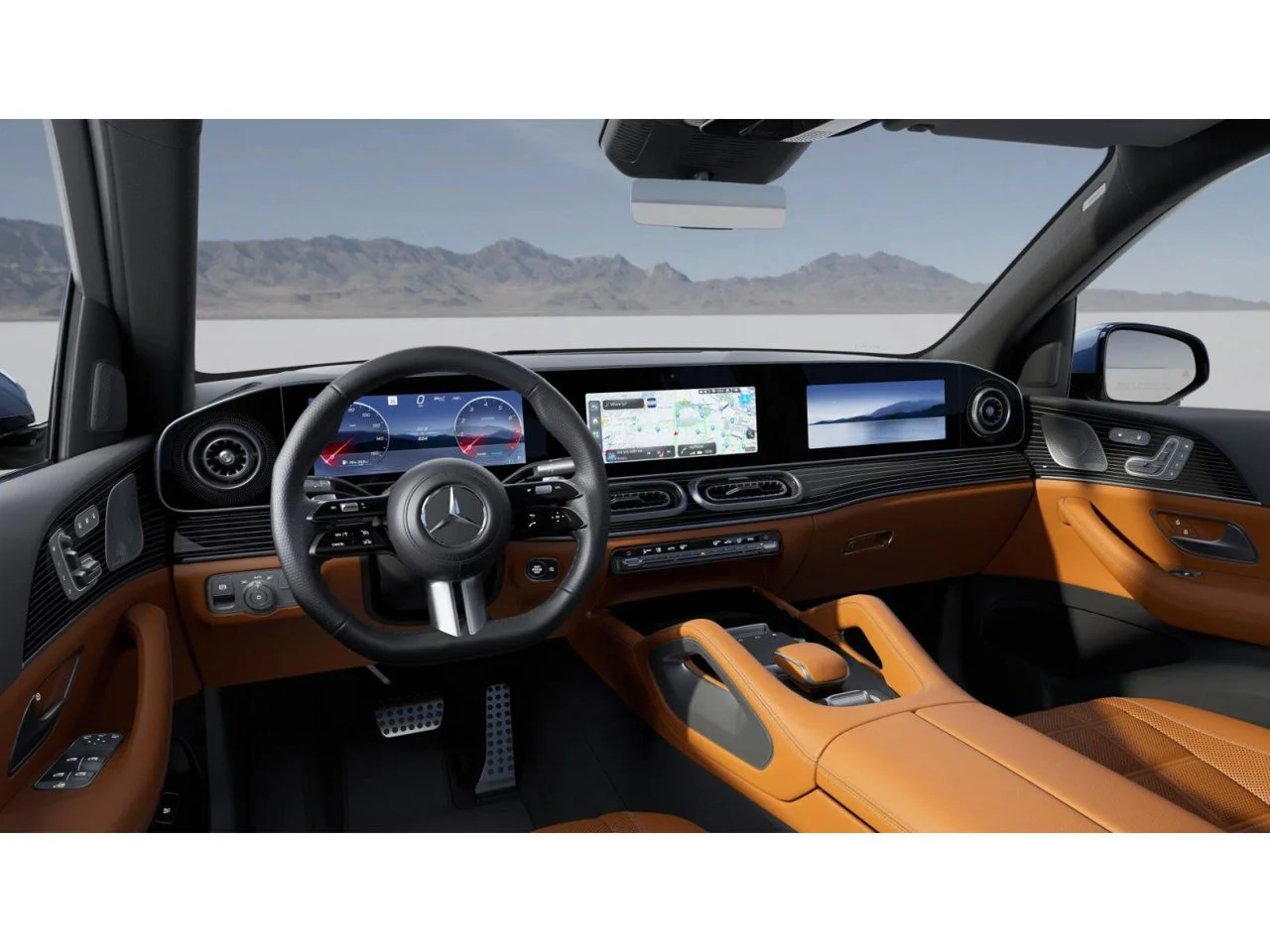 New 2027 Twilight Blue Metallic Mercedes-Benz GLS 450 image 3