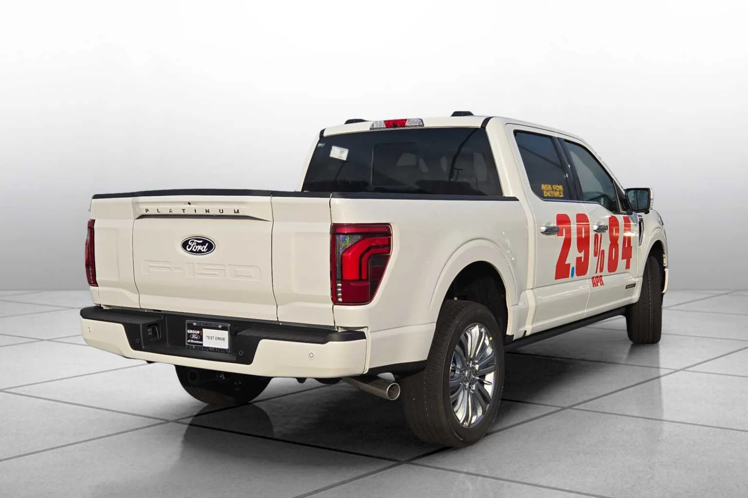 New 2026 Star White Metallic Tri-Coat Ford Platinum® image 14