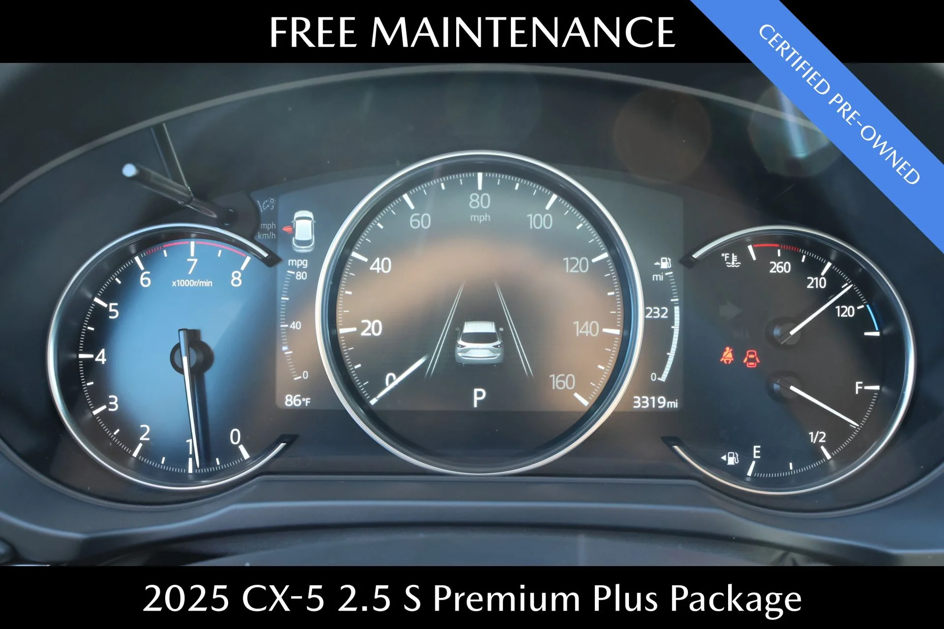 Certified Used 2025 Blue Mazda 2.5 S Premium Plus Package image 14