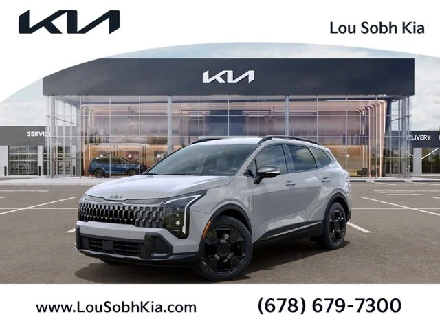 New 2026 Wolf Gray Kia X-Line image 1
