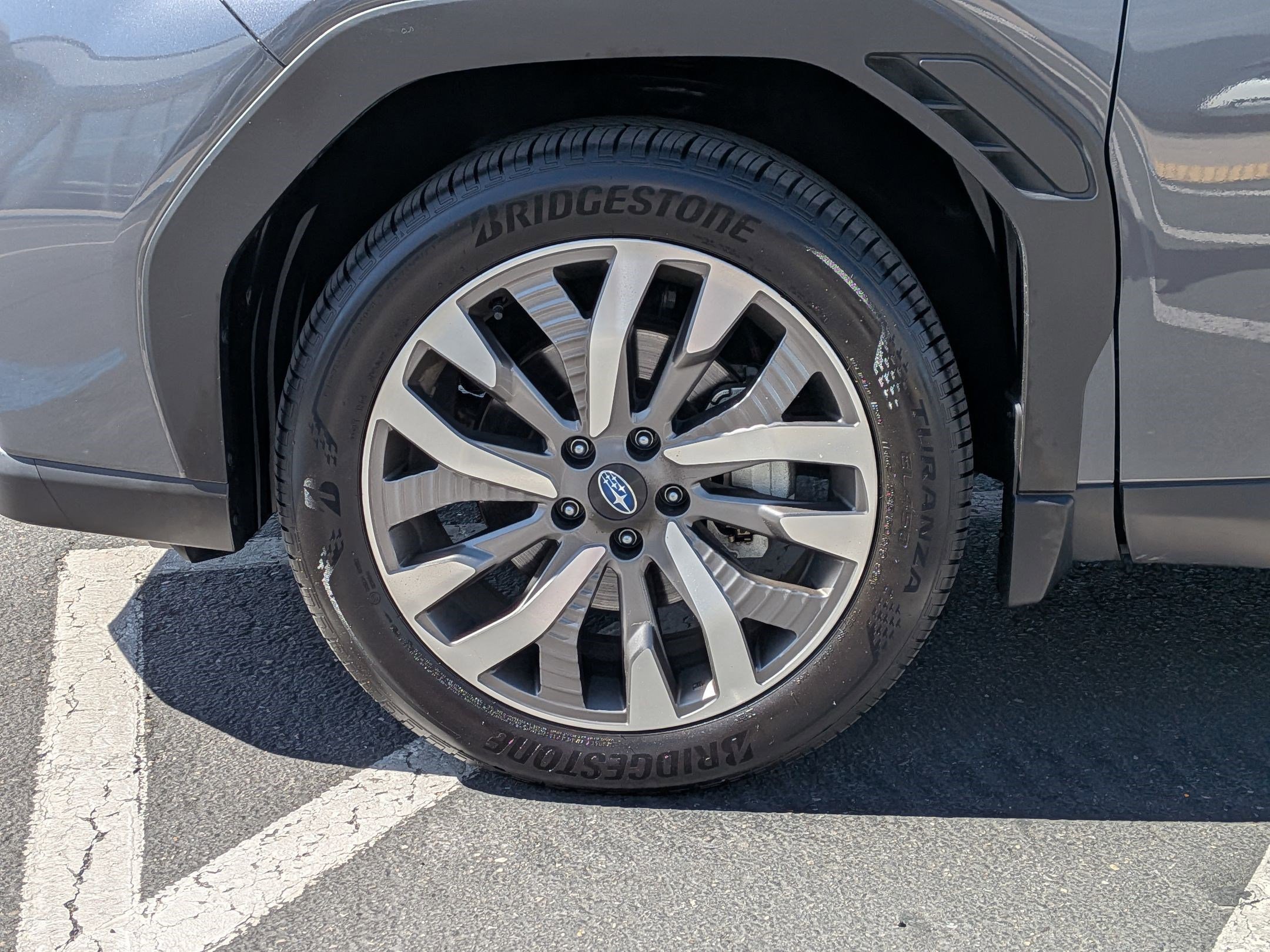 Used 2025 Magnetite Gray Metallic Subaru Touring image 11