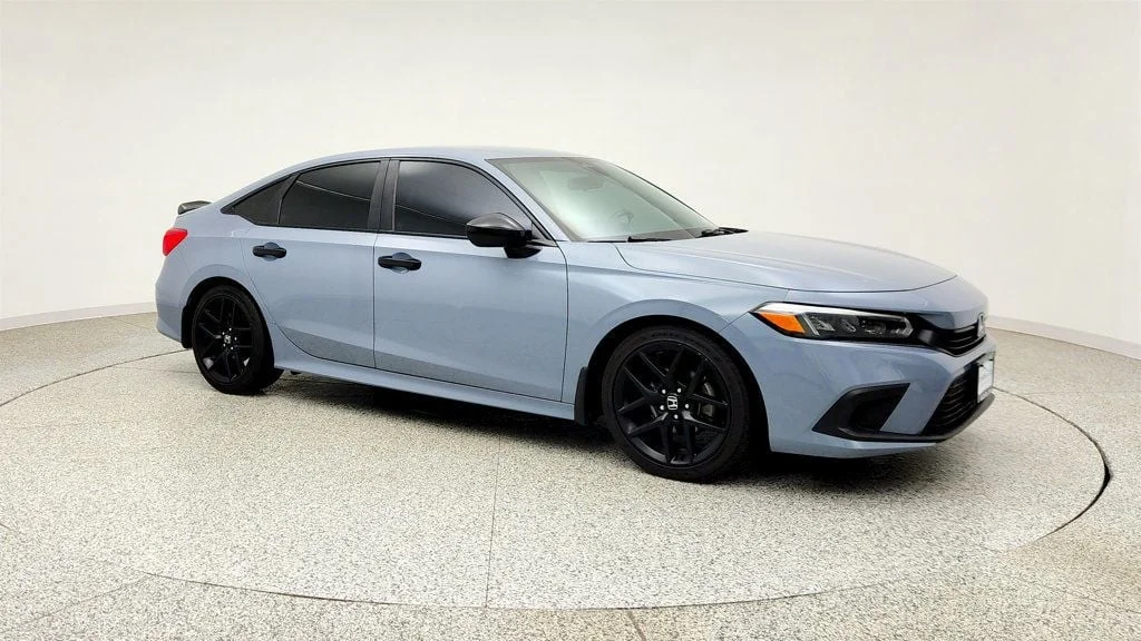 Used 2024 Sonic Gray Pearl Honda Sport CVT image 3