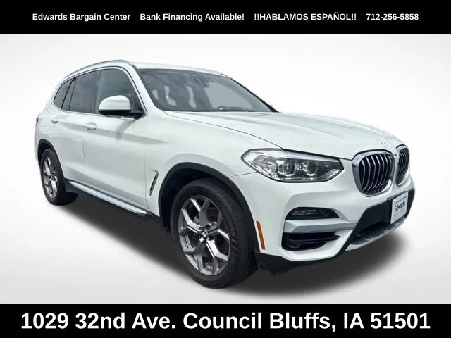Used 2021 White BMW xDrive30i image 1
