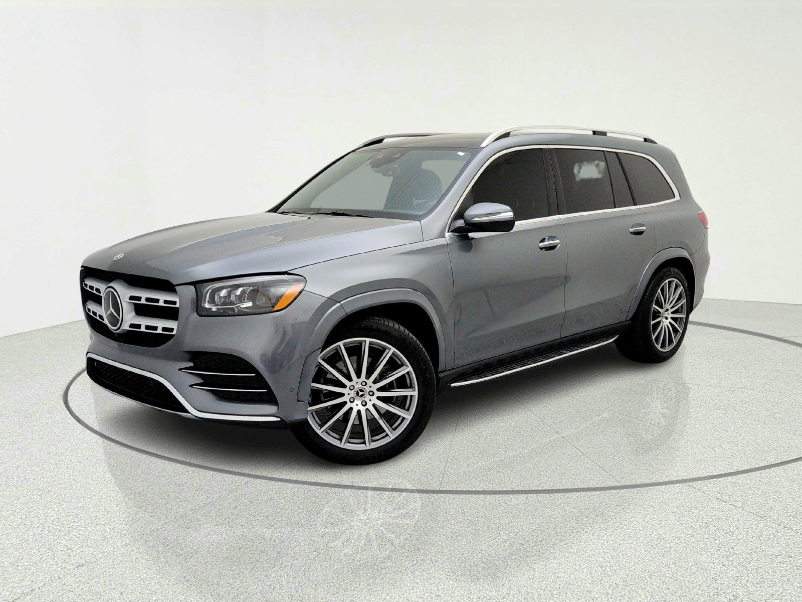 Certified Used 2023 Selenite Grey Metallic Mercedes-Benz GLS 580 image 1