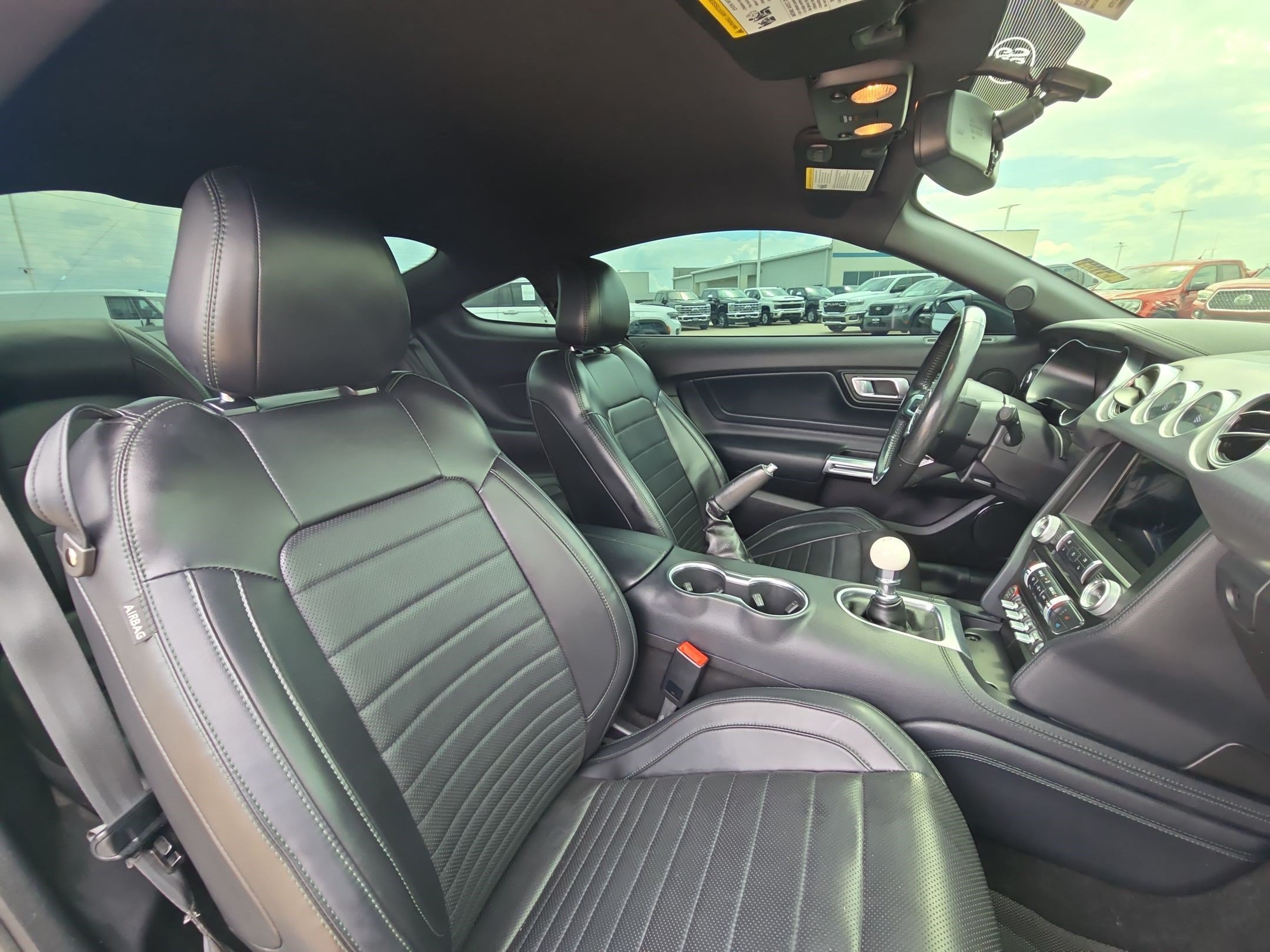 Used 2019 Dark Highland Green Metallic Ford Bullitt image 26
