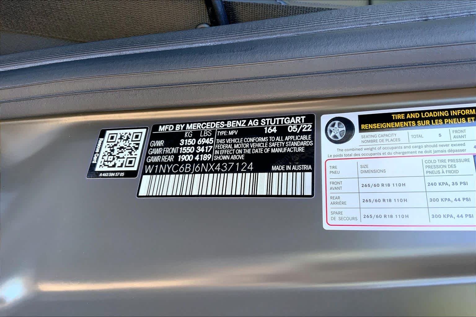 Used 2022 MANUFAKTUR Mystic Brown Metallic Mercedes-Benz G 550 image 36