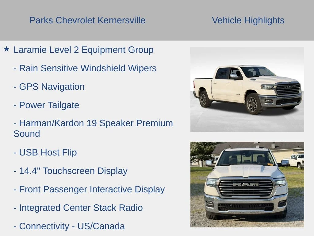 Used 2026 White Ram Laramie image 11