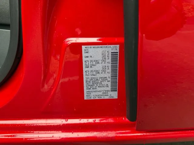 New 2026 Red Alert Nissan SV image 16