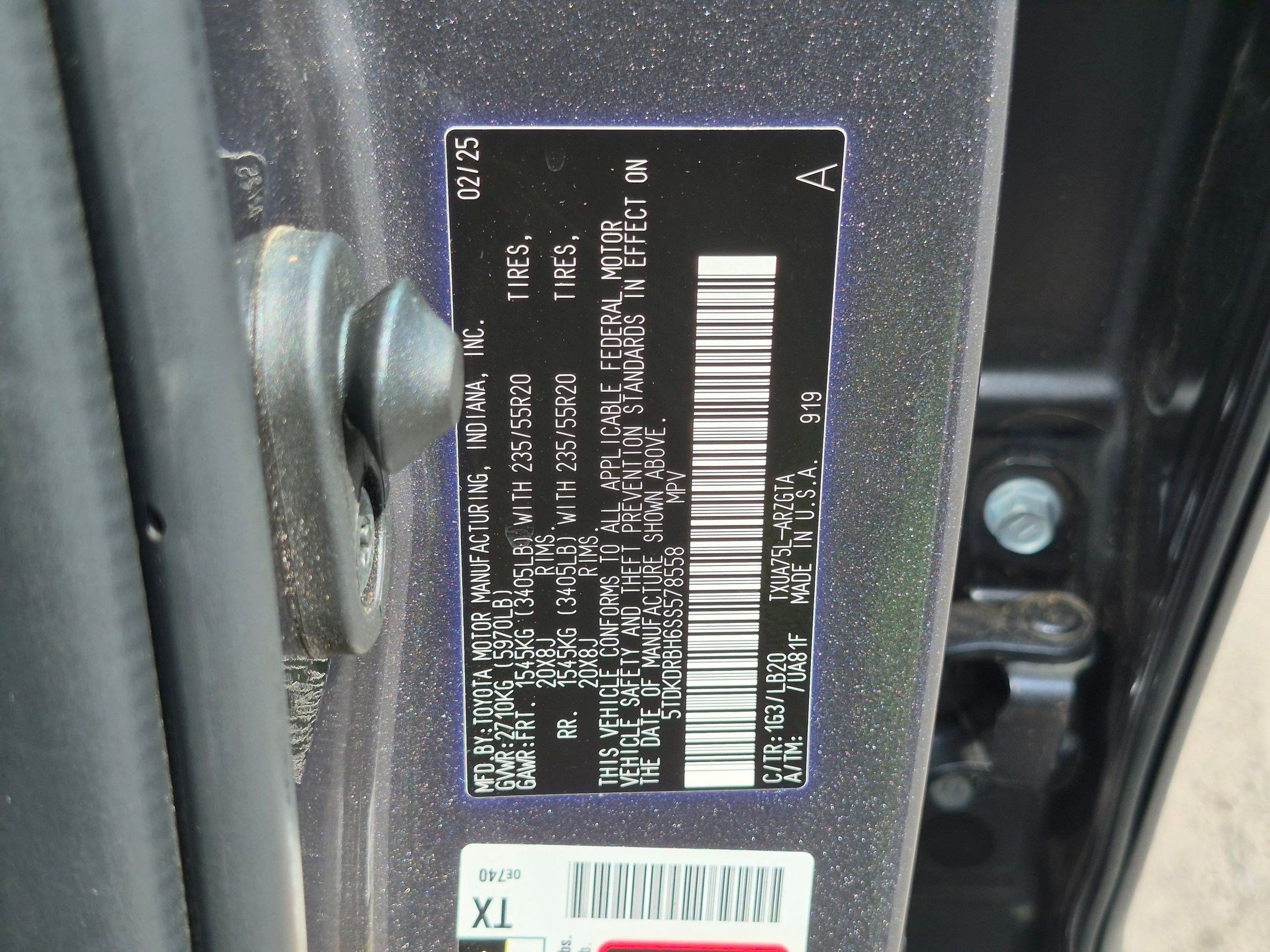 Used 2025 Magnetic Gray Metallic Toyota Limited image 36