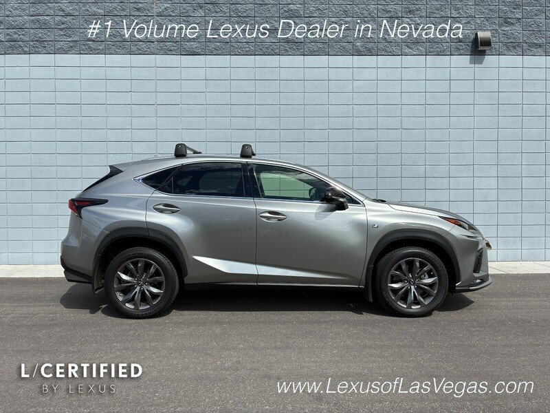 Certified Used 2021 Silver Lexus 300 F Sport image 2