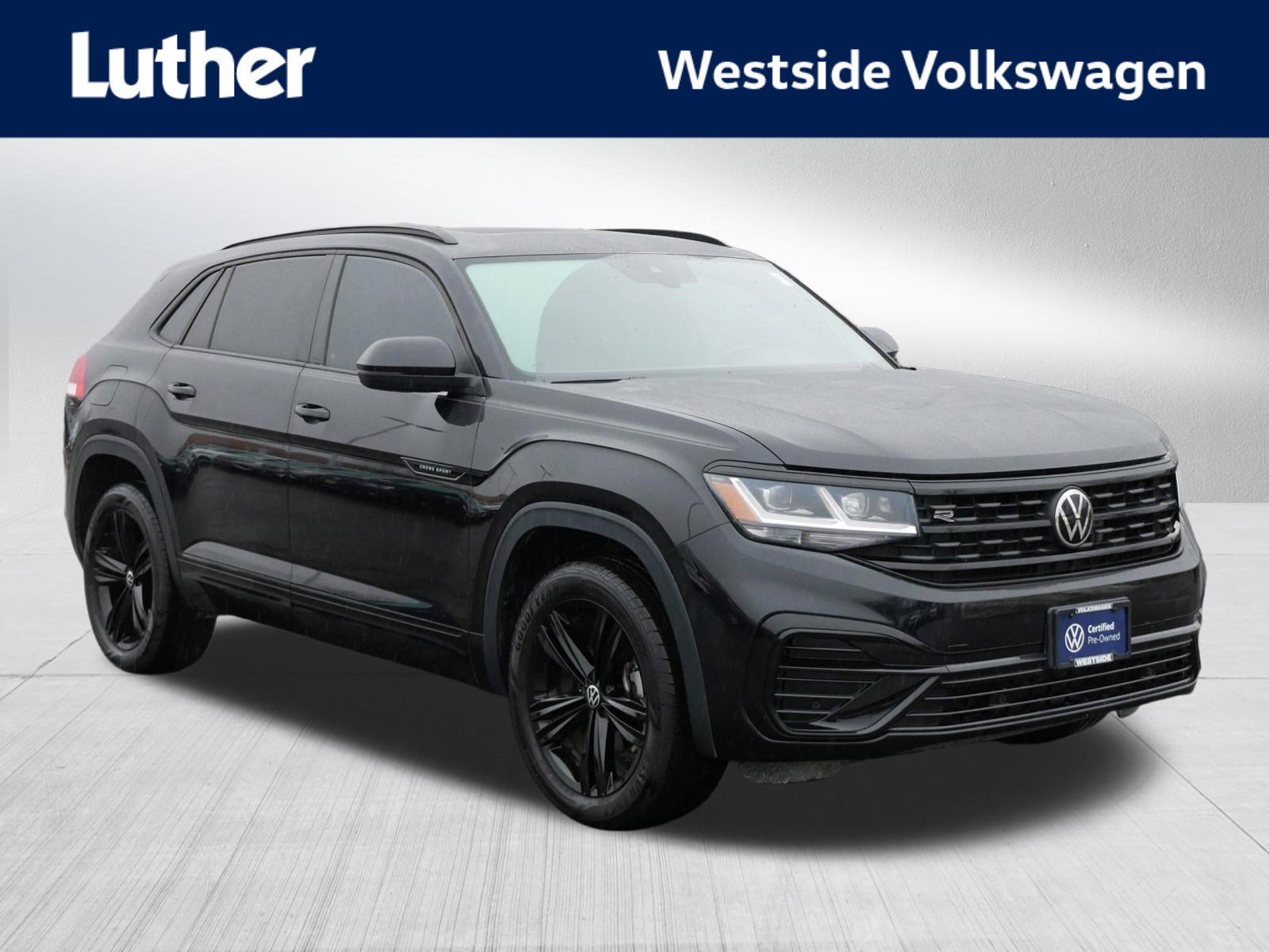 2023 Volkswagen Atlas Cross Sport SEL R-Line Black