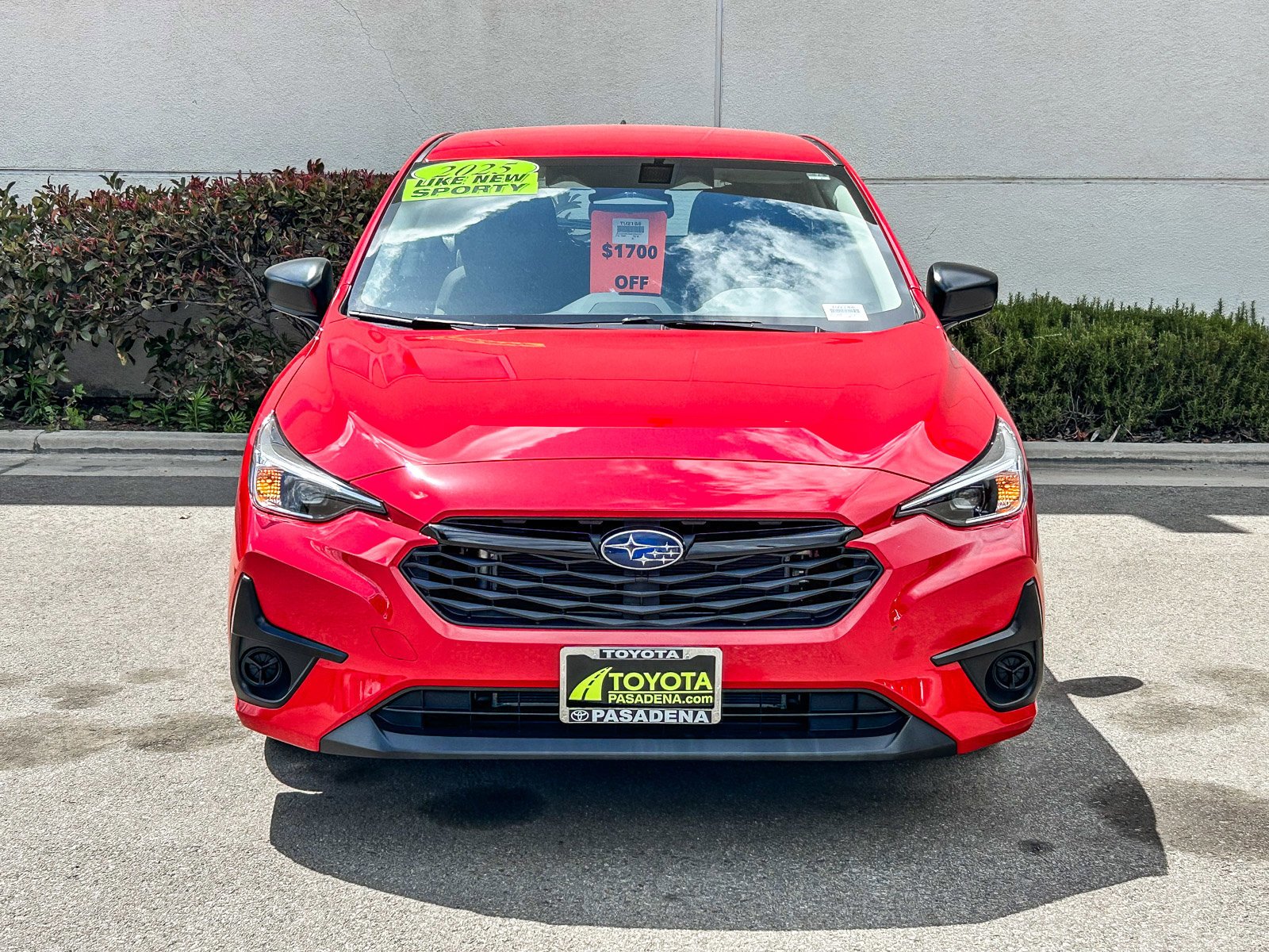 Used 2025 PURE RED SUBARU 5DR WGN AWD image 2