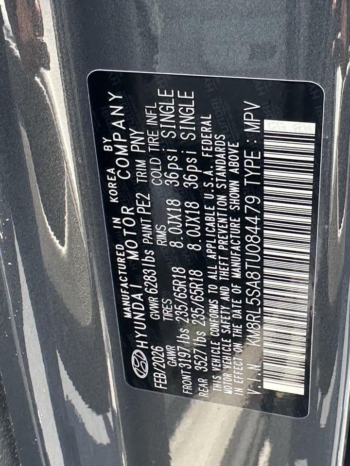 New 2026 Ecotronic Gray Pearl Hyundai Blue SEL 8P image 30