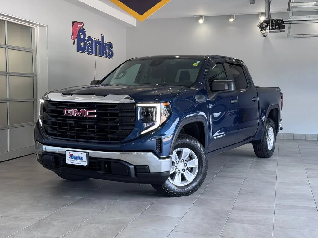 Used 2023 Pacific Blue Metallic GMC Pro image 2