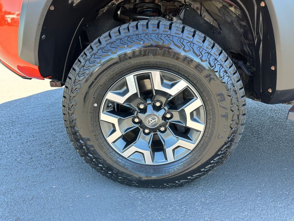 Used 2017 Inferno Red Toyota TRD Off-Road image 12