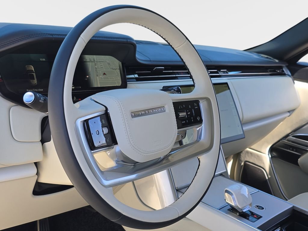 New 2025 Icy White Satin Land Rover SV LWB image 16